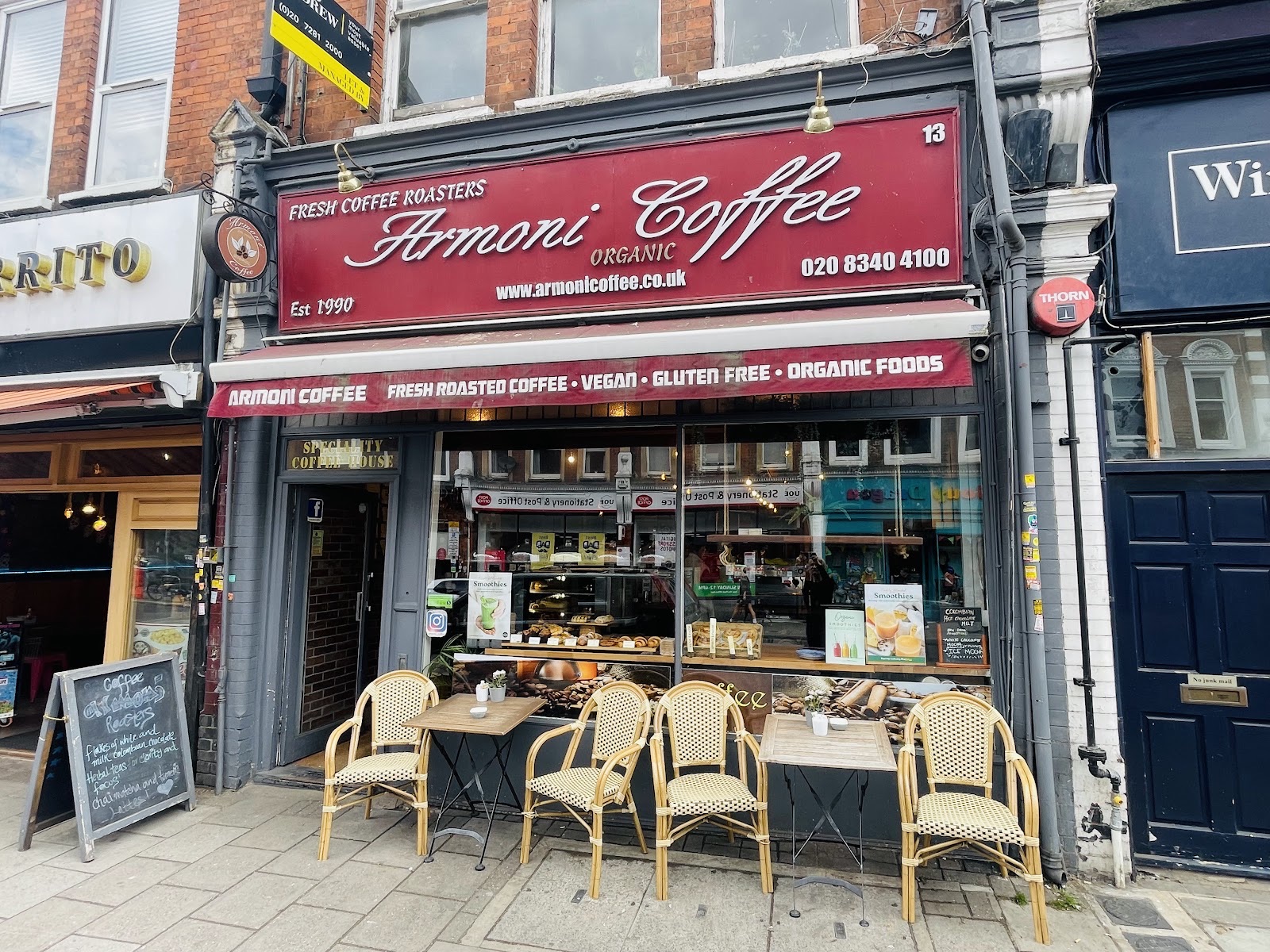 Armoni Coffee, Crouch End Blend in Crouch End London